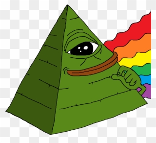Illuminati Pepe Pride - Illuminati Pepe Clipart