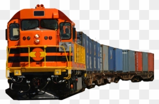 Cargo Train Clipart - Train Png Transparent Png