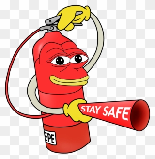 Post - Fire Protection System Cartoon Clipart