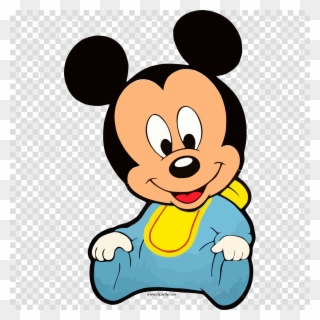 Smile Graphics Product Png Clipart Free Download Baby - Baby Mickey Mouse In A Cloud Transparent Png