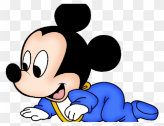 Mickey Mouse Clipart Baby - Mickey Mouse Bebe Disney - Png Download