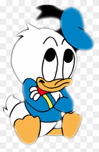 Tubes Disney - Donald Duck Baby Clipart - Png Download
