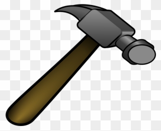 Nail Head Clipart Transparent - Clipart Images Of Hammer - Png Download
