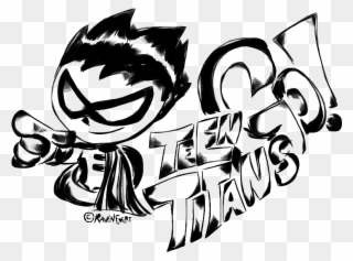 Svg Download Teen Titans Go Drawing At Getdrawings - Teen Titans Go To Paint Clipart