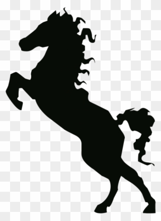 Silhouette Of Horse Clipart