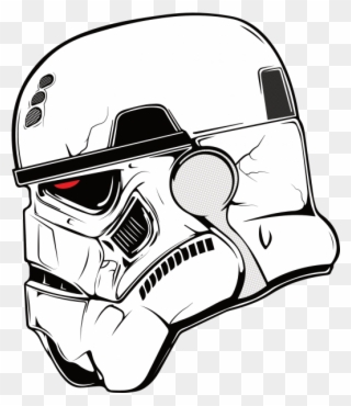 Stormtrooper Destroyer - Tattoo Star Wars Clones Clipart