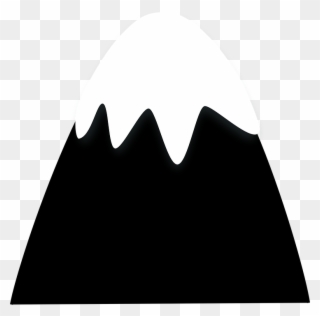 Hills Clipart 2 Mountain - Cartoon Snow Covered Mountain Png Transparent Png