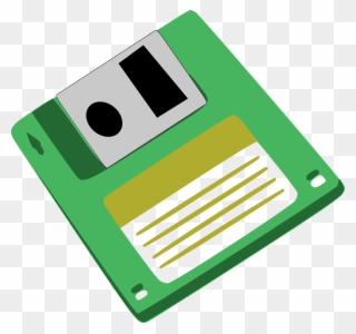 Small 1950 House Clipart - Floppy Disk Clipart - Png Download