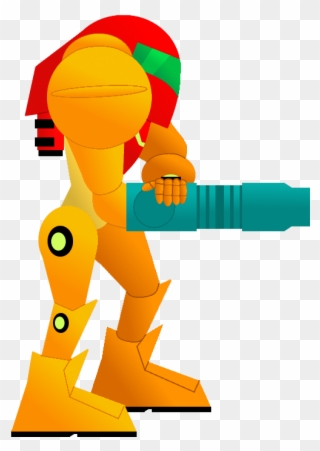 I Made A Samus Clipart Thing When Bored - Drawing - Png Download
