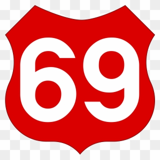Ro Roadsign - Số 69 Clipart