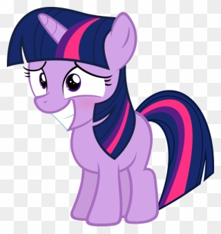 Nerves Clipart Transparent - My Little Pony Twilight Sparkle Filly - Png Download