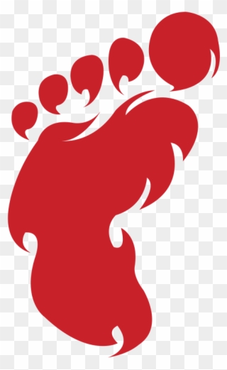 Bigfoot Clipart Foot - Illustration - Png Download