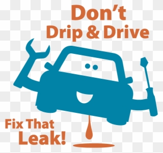 Drip Drawing Car Clip Art Library Library - Car Oil Leak Location - Png Download