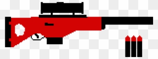 Bolt Sniper/ Fortnite - Pixel Art Sniper Fortnite Clipart