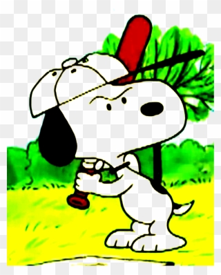 Peanuts Cartoon, Peanuts Snoopy, Charlie Brown - Snoopy And Baseball Cartoons Clipart