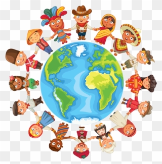Natural Disaster Clipart - Nationalities Cartoon - Png Download