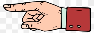 Big Image - Pointed Finger Clip Art Png Transparent Png