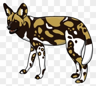 Clipart Library Download Africa Clipart Wild Animal - African Wild Dog Clipart - Png Download