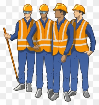 The Power Of Attorney Document Allows You To Name Another - Blue Collar Workers Cartoon Clipart