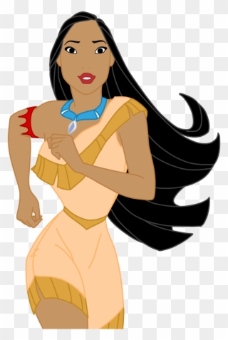 Princess Jasmine Clipart Blingee - Pocahontas Png Transparent Png