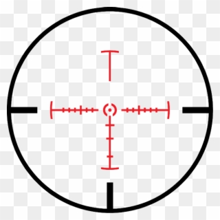 Pics For >, Rifle Scope Crosshairs Png - Rifle Scope Png Clipart