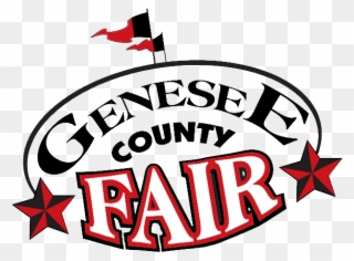 Gcflogo-black - Genesee County Fair Clipart