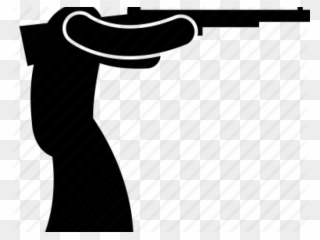 Shotgun Clipart Skeet - Illustration - Png Download