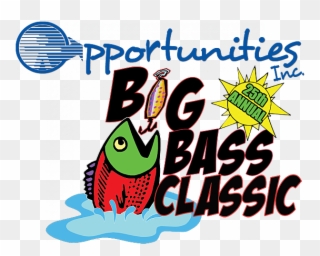 25th Annual Big Bass Classic Benefiting Opportunities - Flurries Clipart