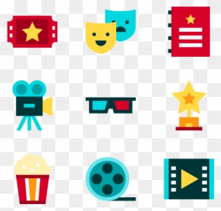 Cinema - Icons Free Cinema Png Clipart