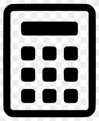 Clipart Resolution 798*980 - Calculator Icon White Png Transparent Png