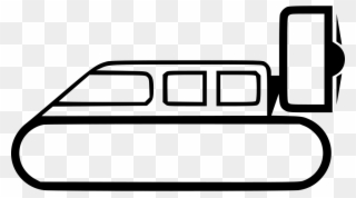 Png File - Hovercraft Vector Png Clipart