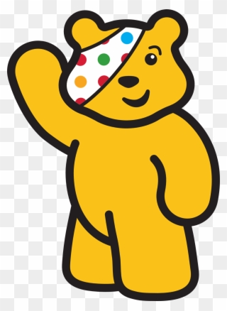 Pudsey Bear - Children In Need Bear Clipart