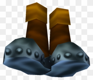 Image Boots Ocarina Of Time Png Zeldapedia - Botas De Hierro Zelda Clipart