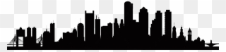 Boston City Skyline Silhouette At Getdrawings - Boston Skyline Silhouette Clipart
