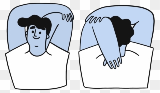 Arm Over Your Head Stretch Clipart