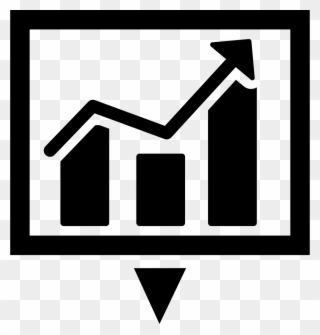Download Business Statistics Symbol Of A Graphic Svg - Management Clipart