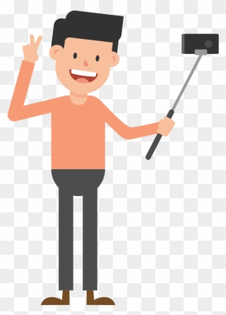 Open - Taking A Picture Cartoon Clipart