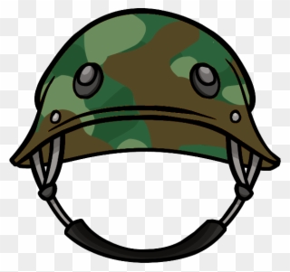 Military Helmet - Militaryhelmet - Club Penguin Helmet Clipart