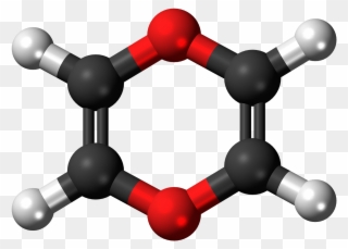 Ball And Stick Model Of Organic Compounds Clipart
