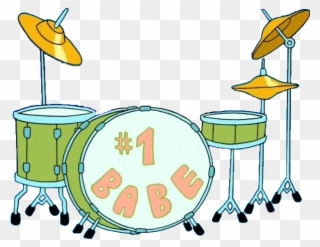Drums - Ice King Adventure Time Clipart