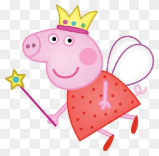 Png Royalty Free Download Arquivo Dos Lbuns Partytjie - Peppa Pig With Wings Clipart