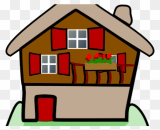 Setting Clipart Simple House - Home Clip Art - Png Download