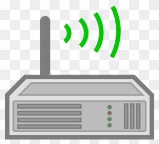 Wireless Router Wi-fi Computer Icons - Router Clipart - Png Download