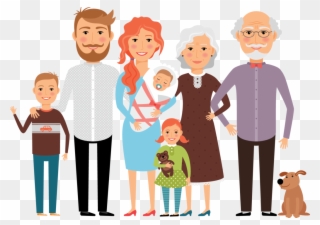 Mother - Location - Introduce Your Family Members Clipart