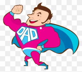 Job Opportunities For Stay At Home Dads - Super Dad Png Clipart