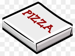 Club Clipart Pizza - Caja De Pizza Dibujo - Png Download