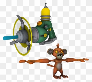 Chimp O Matic - Ratchet & Clank Future: A Crack In Time Clipart