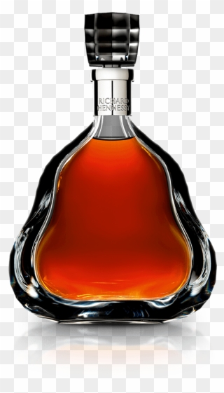 Richard Hennessy Cognac Bottle - Richard Hennessy Clipart