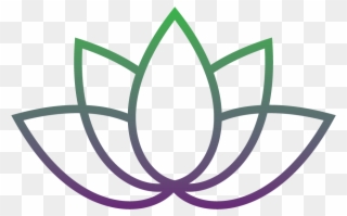 Aloha Healing - Lotus Flower Logo Png Clipart