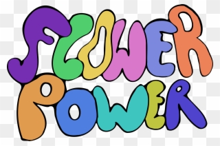 Flower Power Hippie Computer Icons Flower Child - Clip Art Flower Power - Png Download